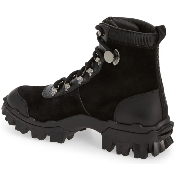 NIB $725 MONCLER Helis Hiking Boot in Black - size 8.5 US / 38.5 EU! - Picture 2 of 16